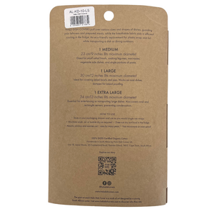 Organic Cotton Bowl Covers — Aloe