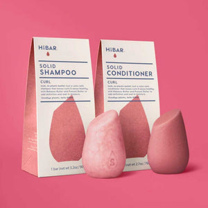 HiBAR Shampoo & Conditioner Bars - Curl