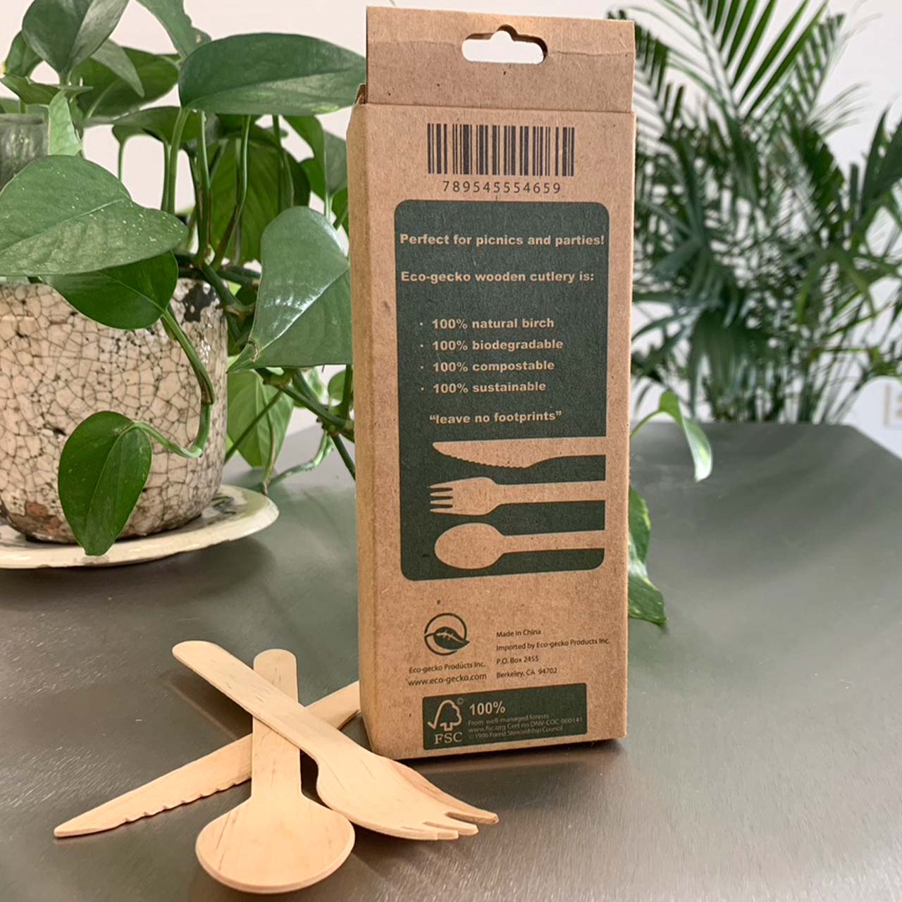 Disposable FSC® Birch Cutlery