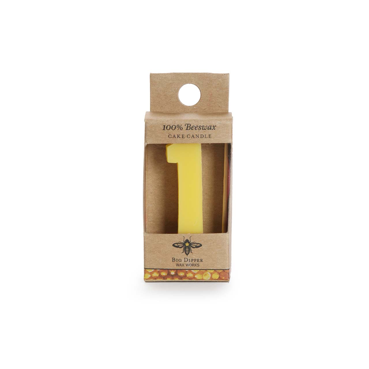 Birthday Candle Numbers — 100% Pure Beeswax
