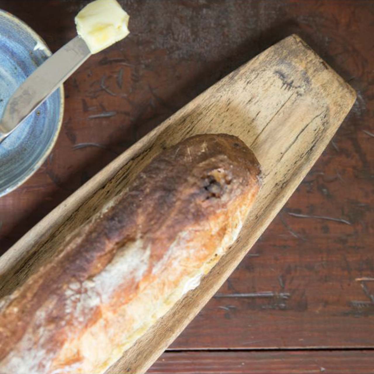 Hand-Crafted French Bread Board