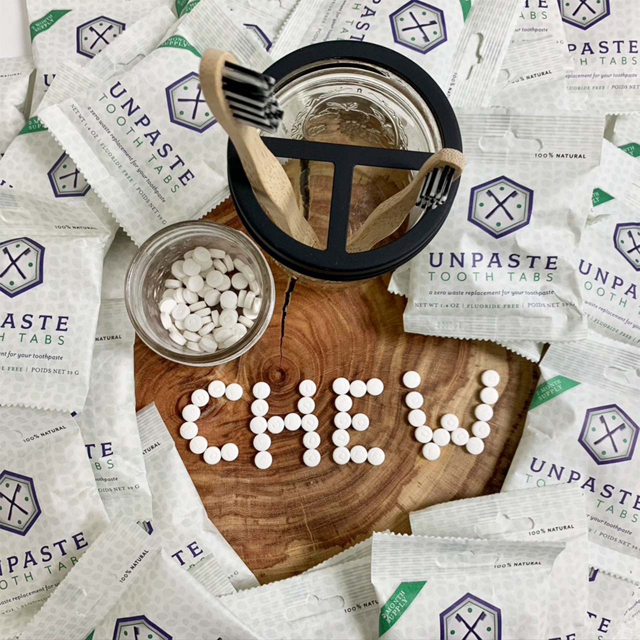 Unpaste Toothpaste Tabs - Mint