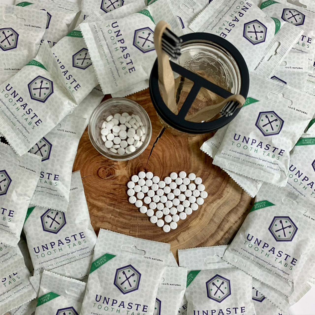 Unpaste Toothpaste Tabs - Mint