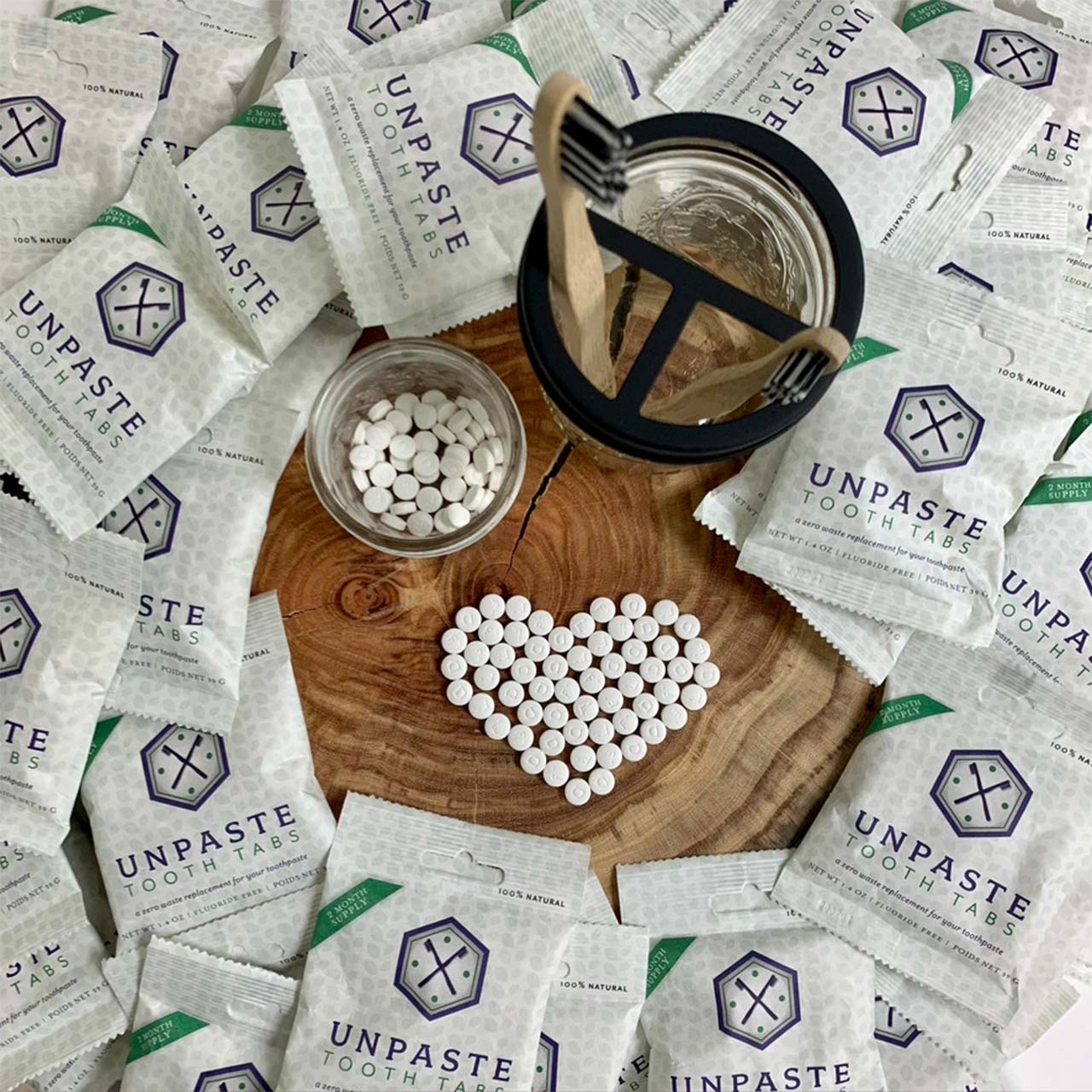 Unpaste Toothpaste Tabs - Mint