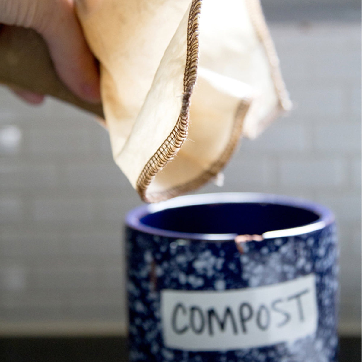 Reusable, organic cotton coffee filters made in the USA. #4