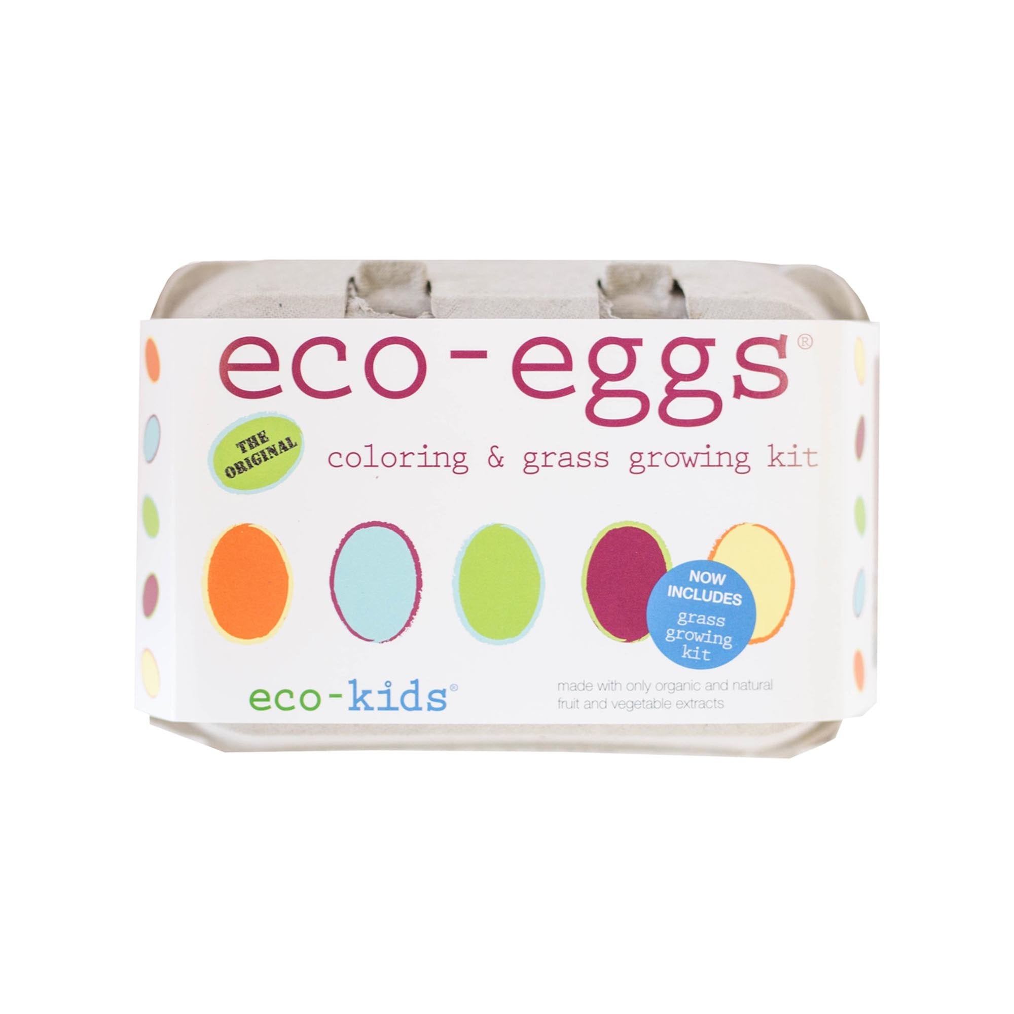 All Natural Egg Coloring Kit - made with organic fruits & vegetable  extracts - by eco kids