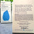 backside of shampoo package, shows HiBAR mission statement, directions, and ingredients