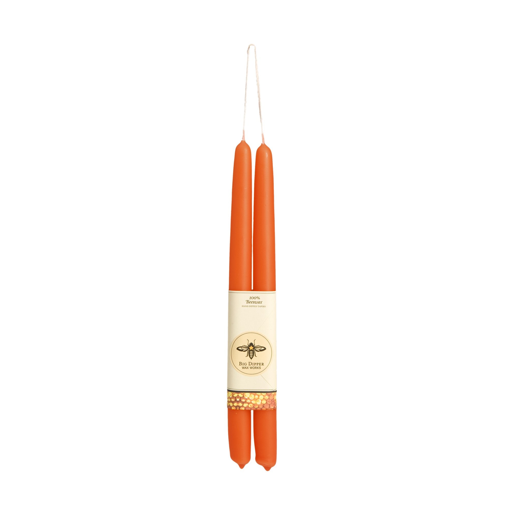 Pure Beeswax Taper Candles