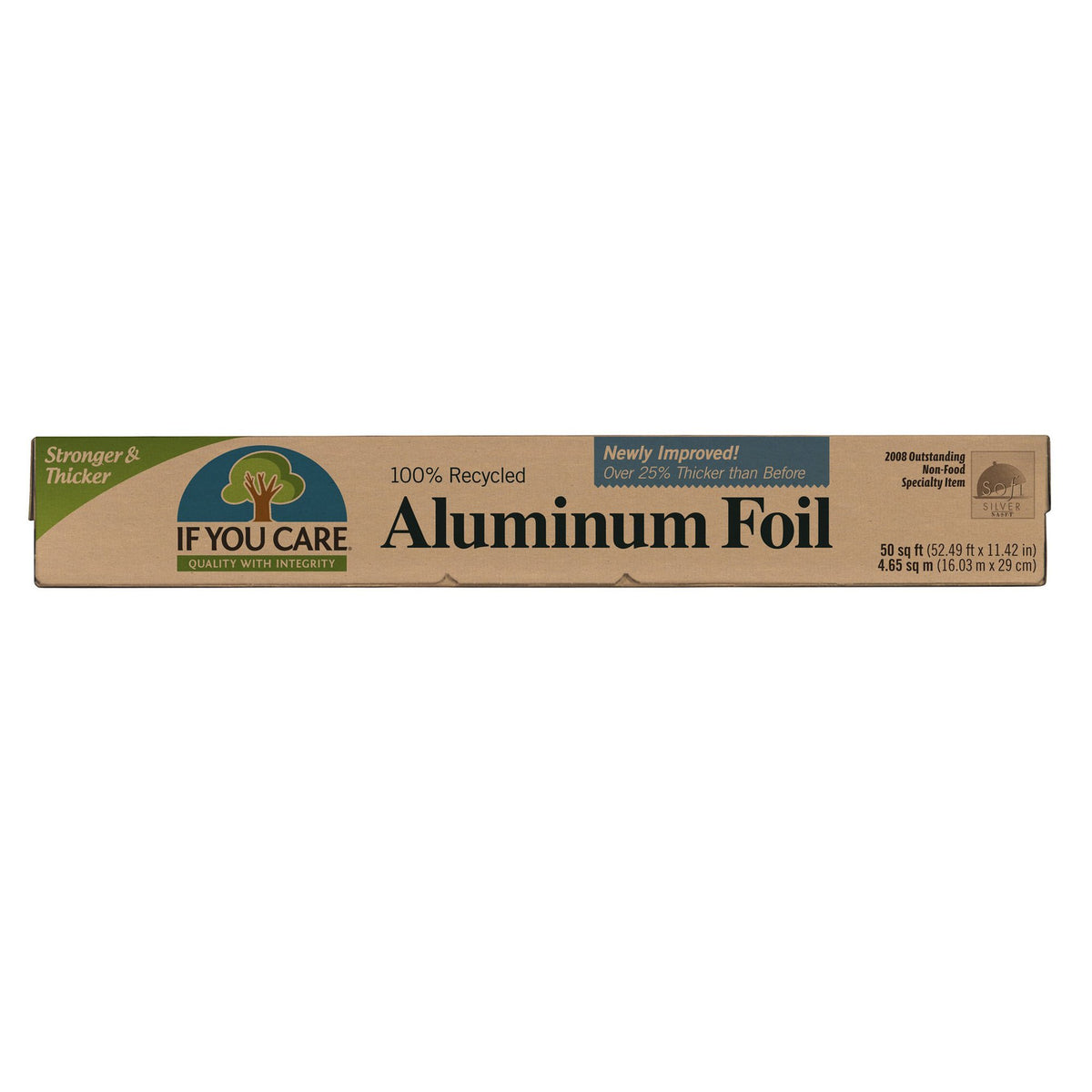 100% Recycled Aluminum Foil by If You Care, 50 square feet