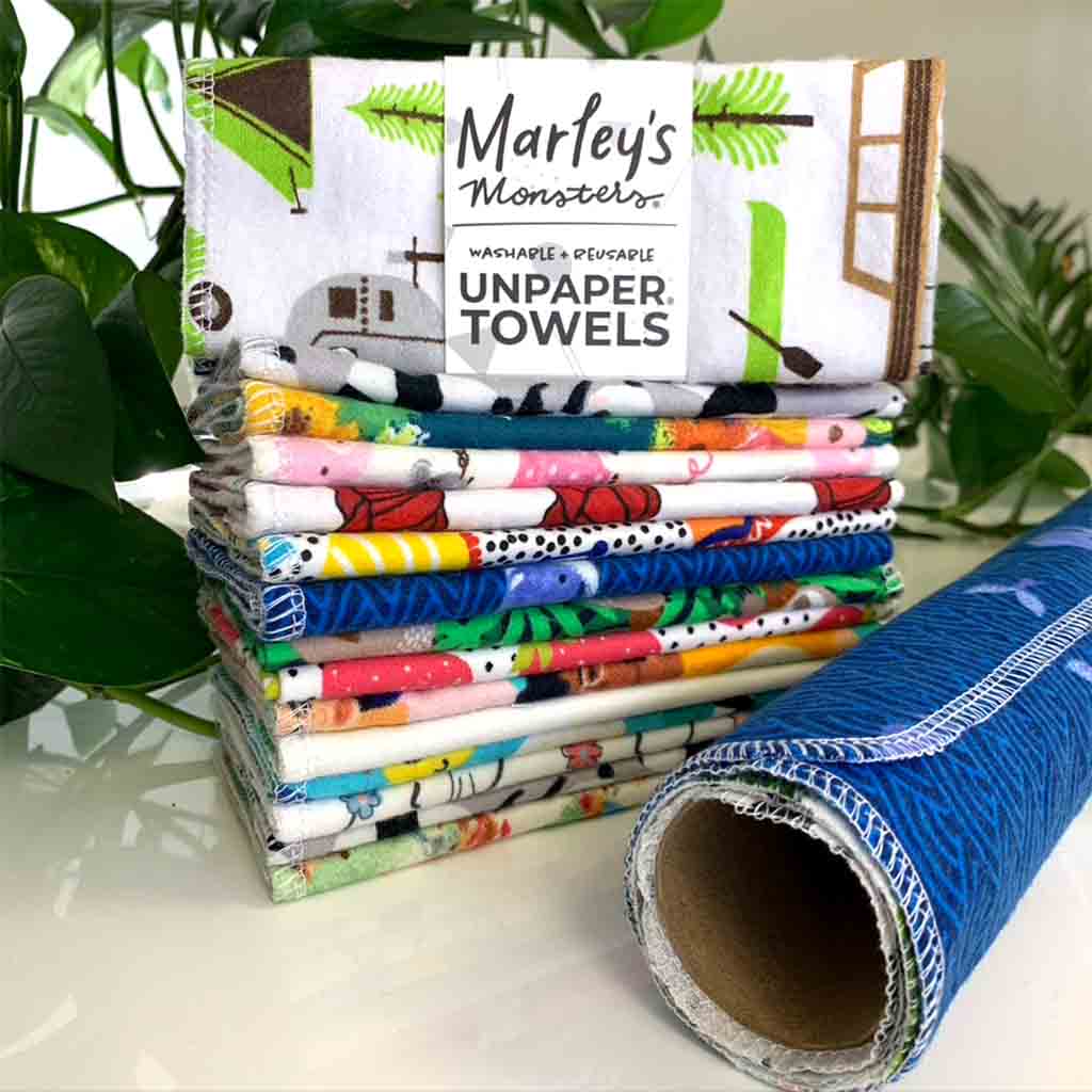 Eco Friendly Disposable Kitchen Unpaper Towels Reusable Paper
