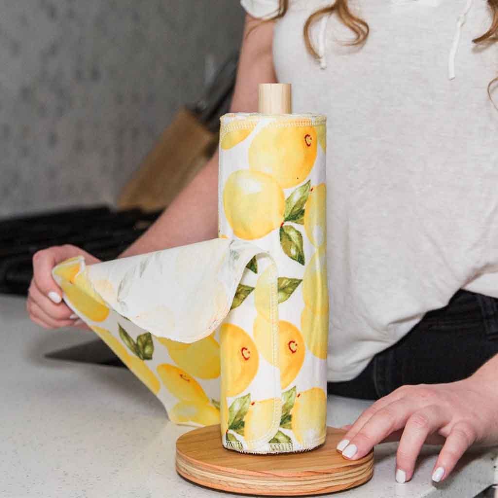 Marley's Monsters UNpaper Towels -Vintage Lemons--What's Good