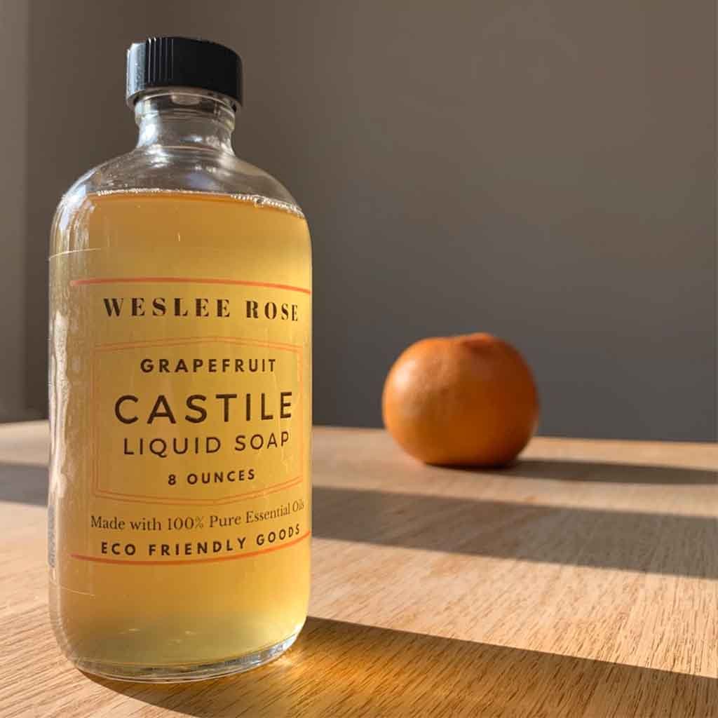 Grapefruit Castile Soap -8 ounces--What&#39;s Good