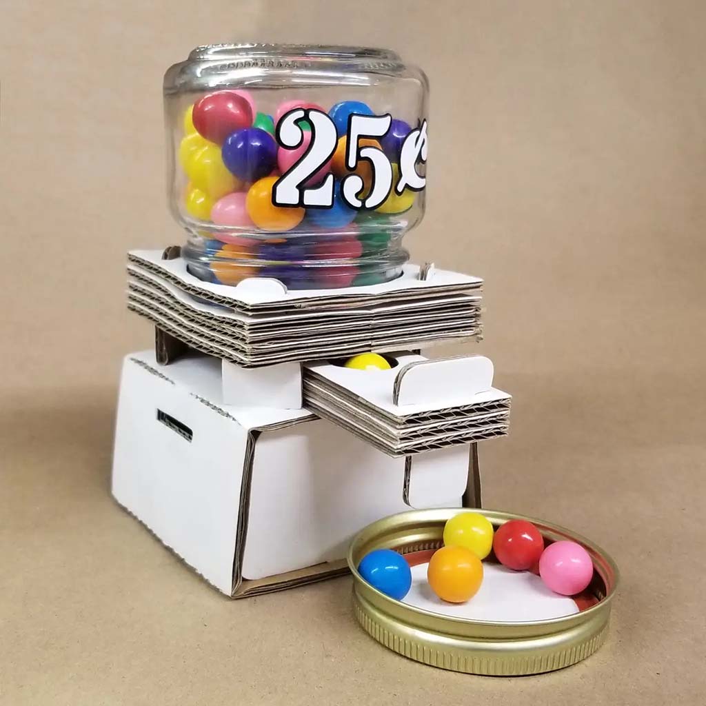 Gum Ball Machine 3D Puzzle