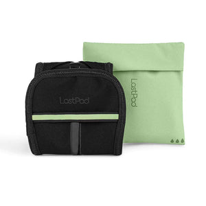 LastPad reusable menstrual pad. Large size. Green. Includes carrying pouch.