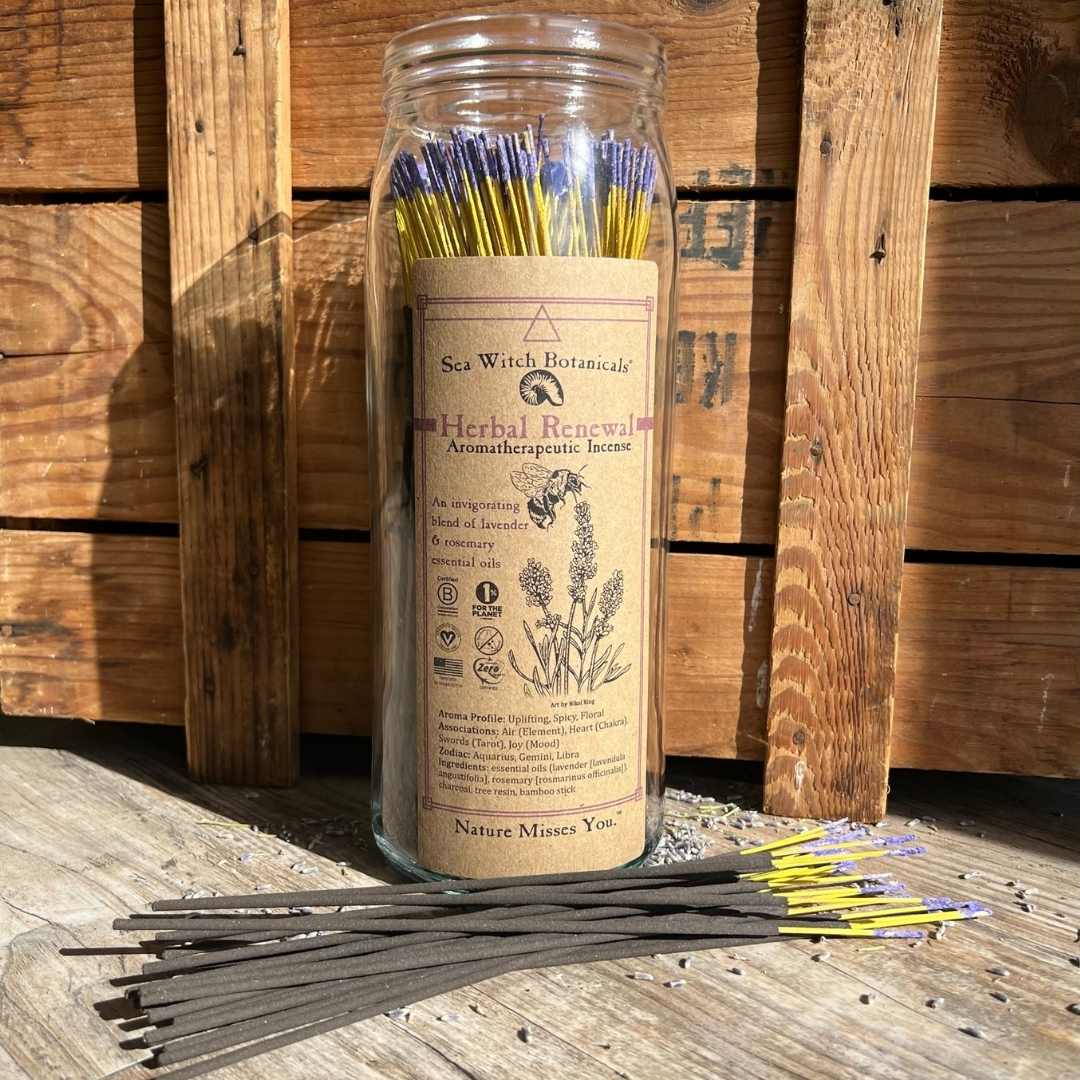 All Natural Incense Sticks — Herbal Renewal