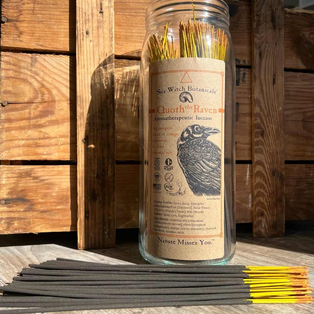 All Natural Incense Sticks — Quoth The Raven