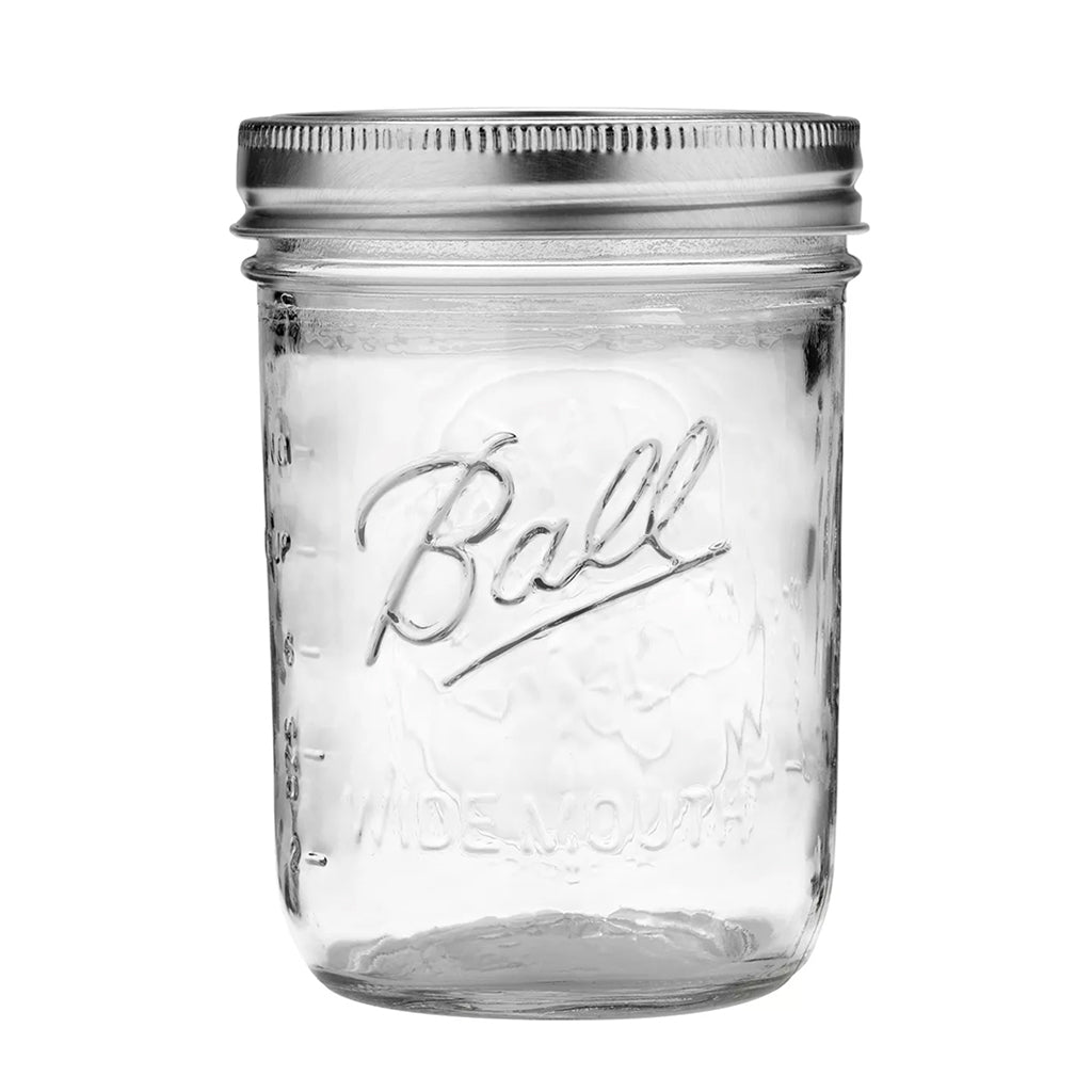 Mason Ball Jar — 16oz Wide Mouth