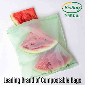Resealable Zip Bags — Snack, Sandwich, Quart, Gallon