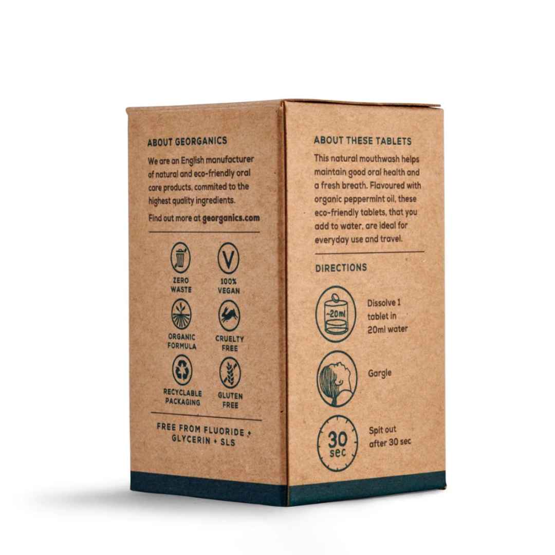 Georganics Mouthwash Tablets