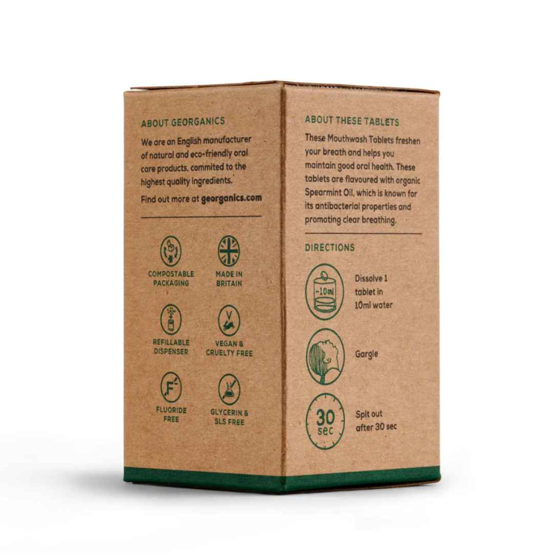 Georganics Mouthwash Tablets