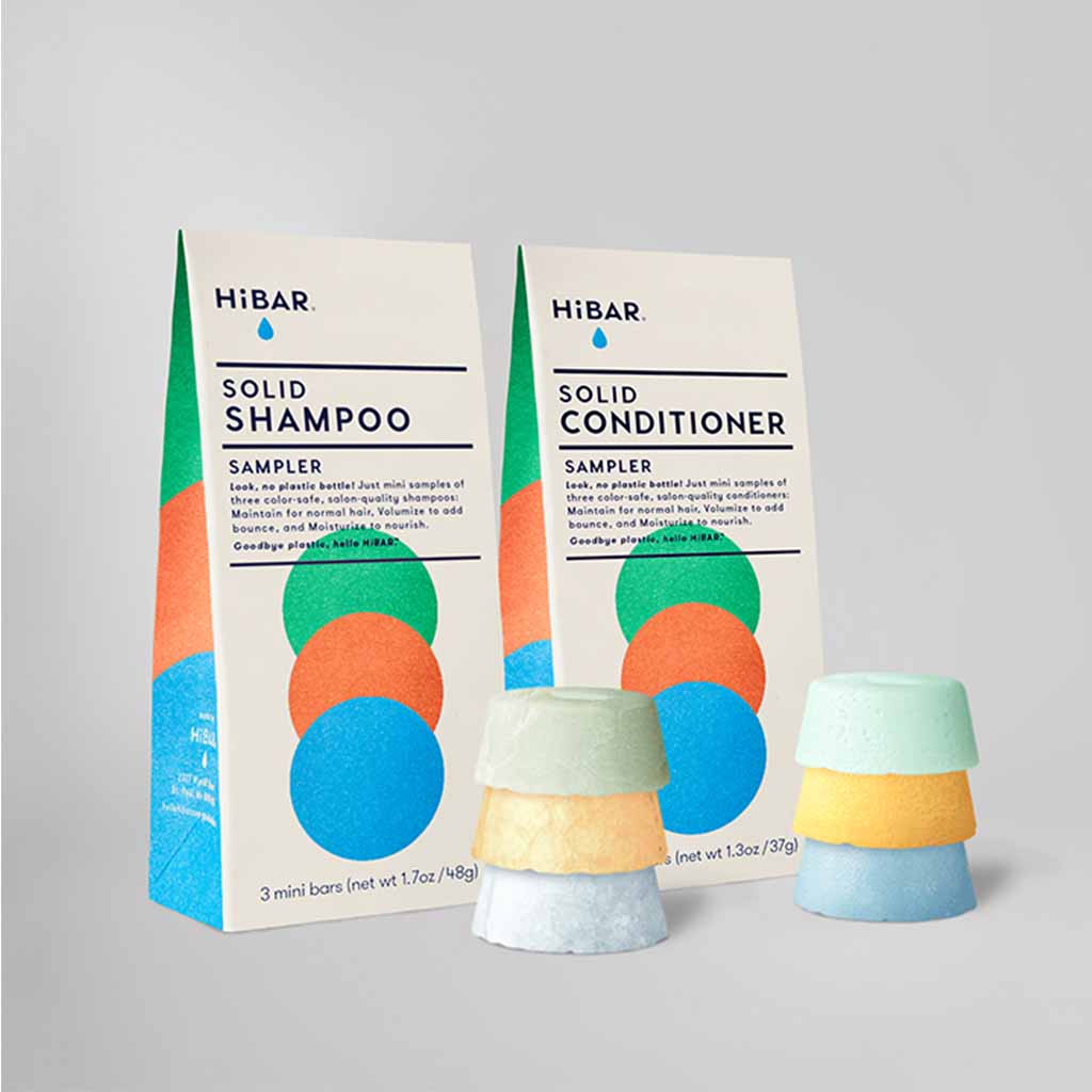 HiBAR Shampoo &amp; Conditioner | Sampler Packs