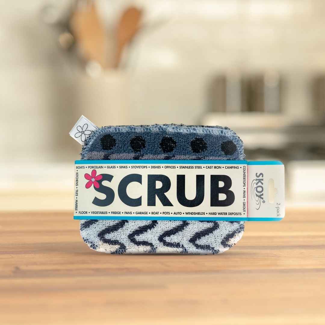 Scrub Cloths — 2-Pack Grey