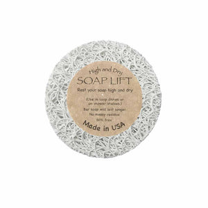  Soap Lift by Sea Lark Enterprises - Round Shape, made of corn-based bioplastics. BPA free. Made in USA.