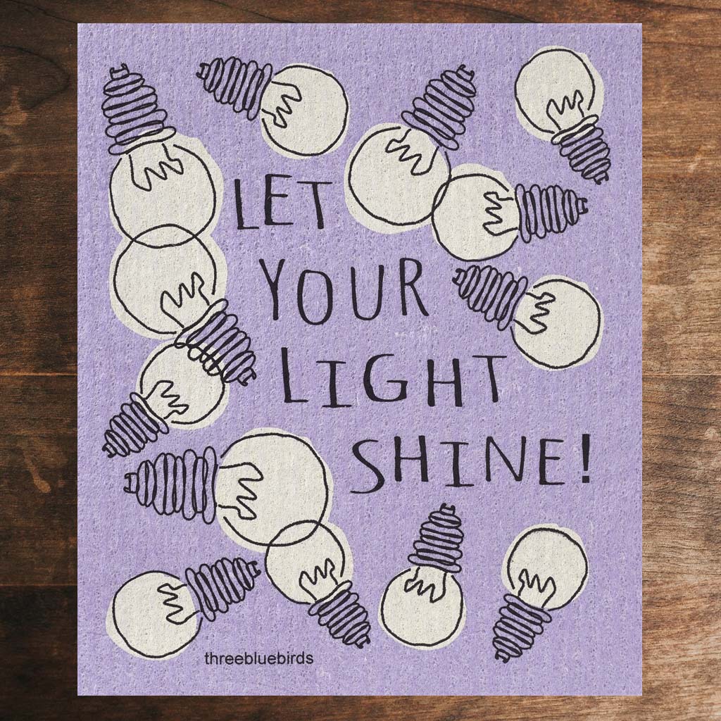 Swedish Dishcloth — Let Your Light Shine