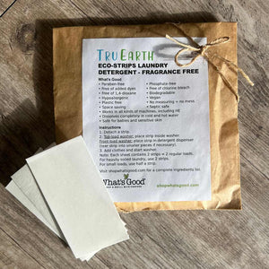 Tru Earth Eco-Strips Laundry Detergent — Fragrance Free