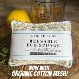 Reusable Eco Sponges - Organic Cotton Mesh