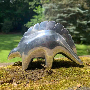 Recycled Aluminum Stegosaurus