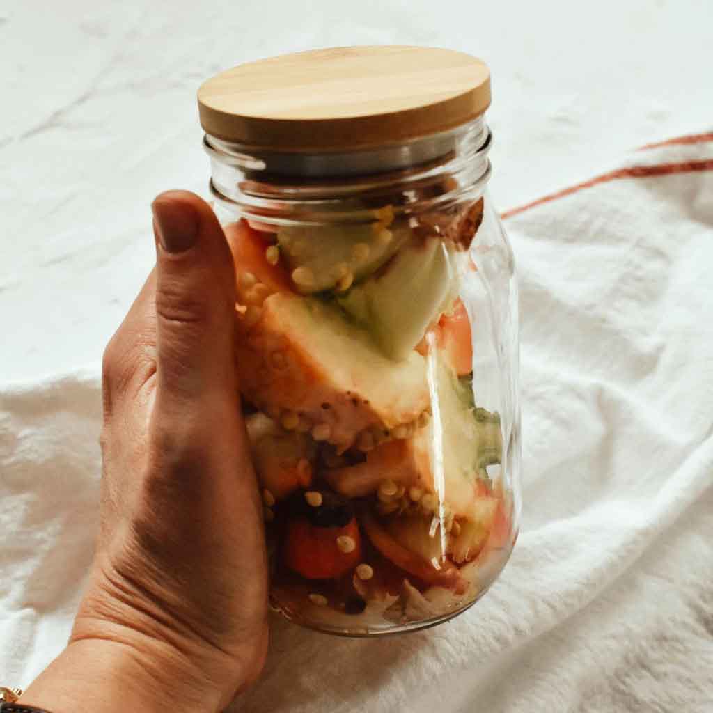 Reusable Wood Jar Lids — Wide & Regular