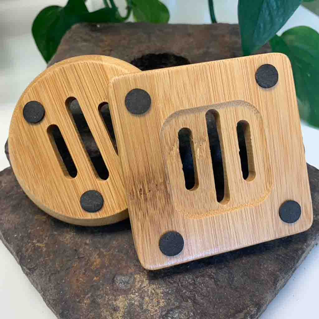 Wood Soap Dish | Square or Round