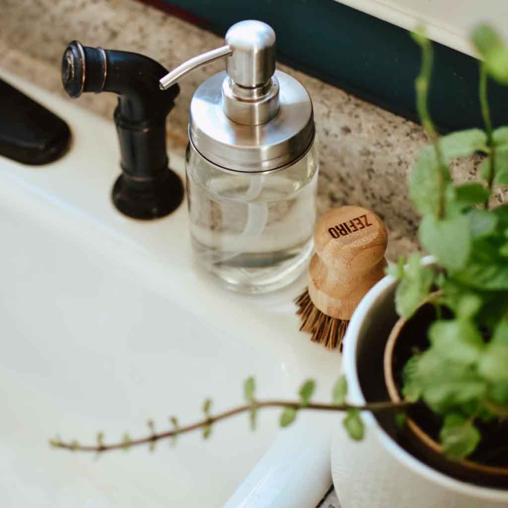 Mason Jar Liquid Soap Dispenser