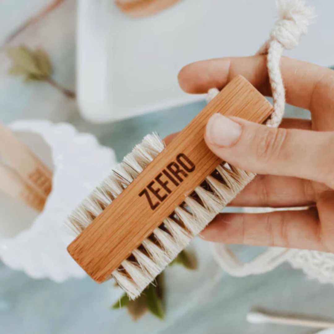 Natural Bamboo Nail Brush | Soft