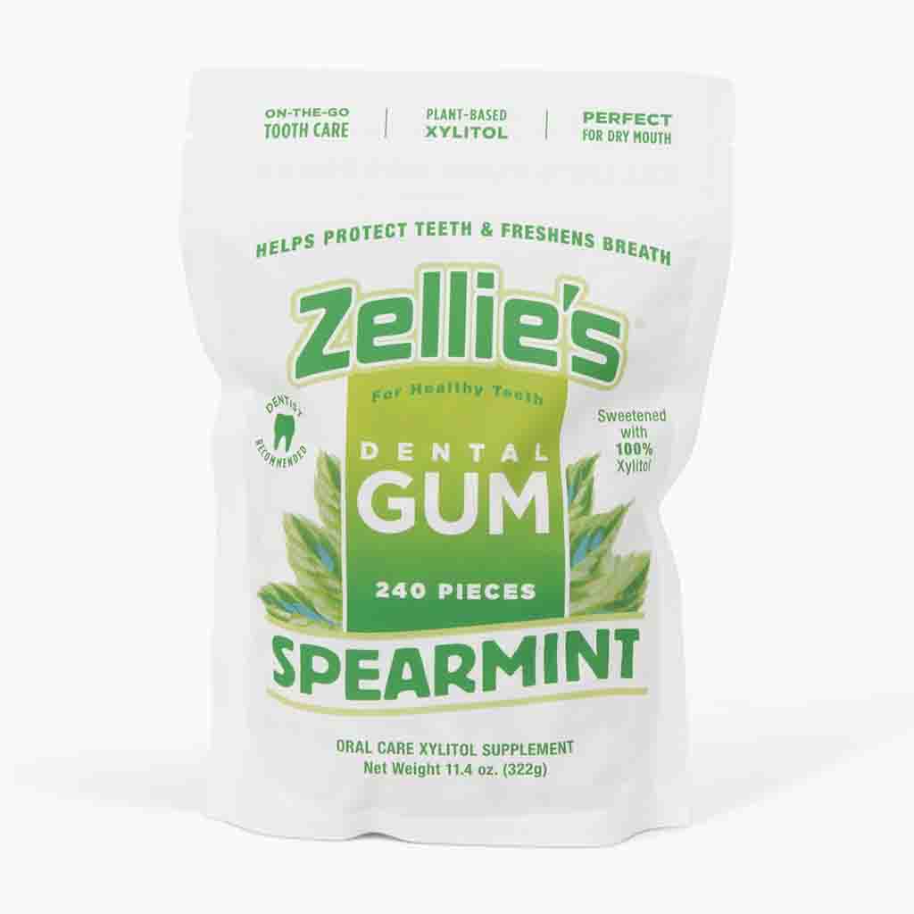 Zellie's All Natural Gum — Spearmint
