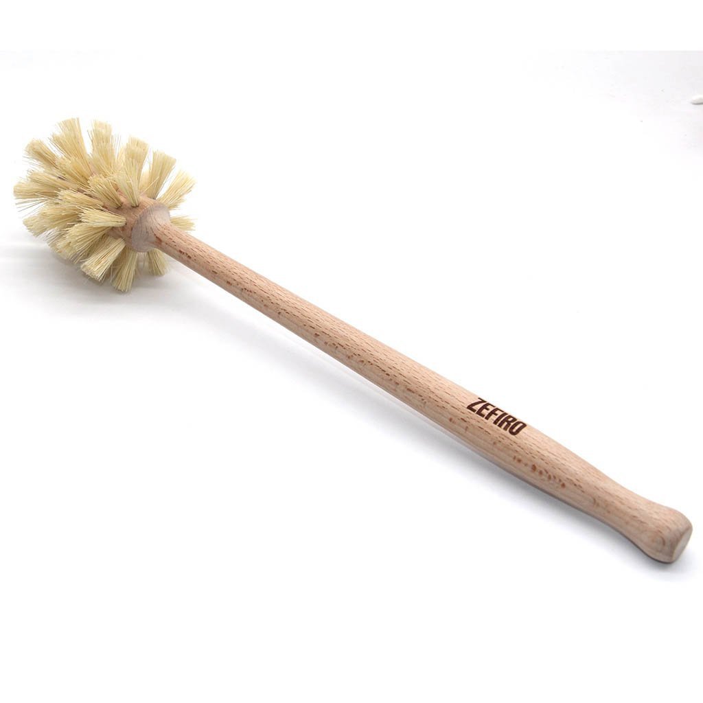 All Natural Bottle Cleaning Brush Set NO Plastic Sisal Bristles and Wood  Handle Bottle Cleaners, Lid Brush, Long Natural Straw Brush 